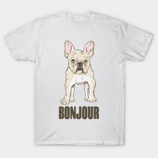 French Bulldog Bonjour T-Shirt